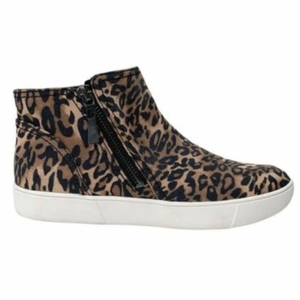 Naturalizer Leopard Print High-Top Sneakers